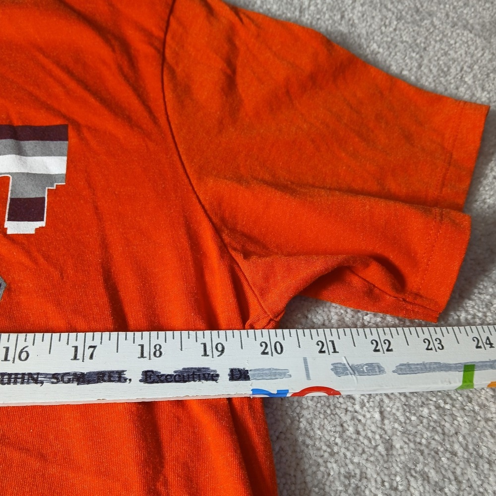 Phoenix Suns Shirt Men Large Orange City Skyline Print #1 Booker 47 Cotton - Picture 6 of 11